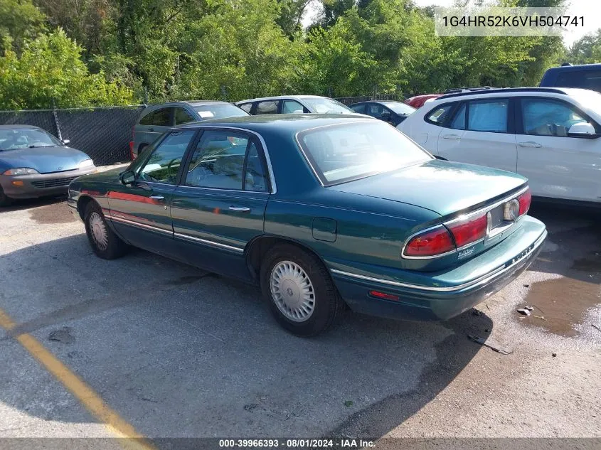 1997 Buick Lesabre Limited VIN: 1G4HR52K6VH504741 Lot: 39966393