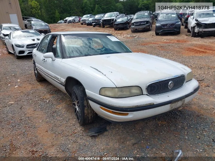 1997 Buick Lesabre Custom VIN: 1G4HP52K7VH418778 Lot: 40047416