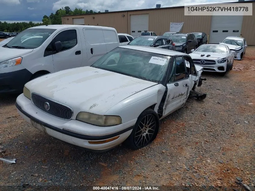 1997 Buick Lesabre Custom VIN: 1G4HP52K7VH418778 Lot: 40047416