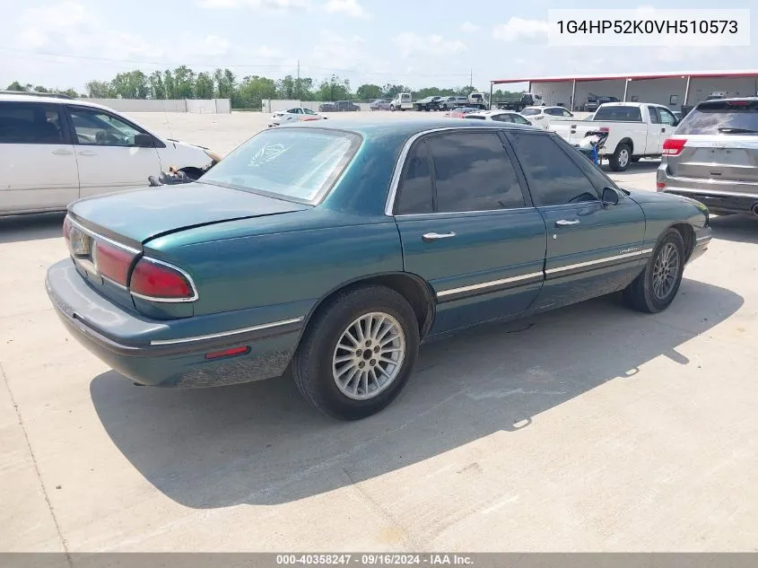 1997 Buick Lesabre Custom VIN: 1G4HP52K0VH510573 Lot: 40358247