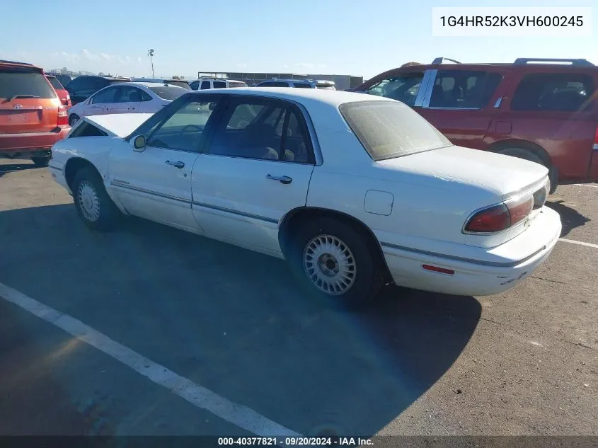 1997 Buick Lesabre Limited VIN: 1G4HR52K3VH600245 Lot: 40377821