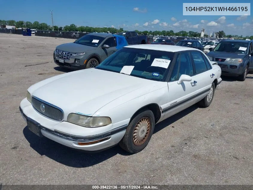 1998 Buick Lesabre Custom VIN: 1G4HP52K1WH466195 Lot: 39422136