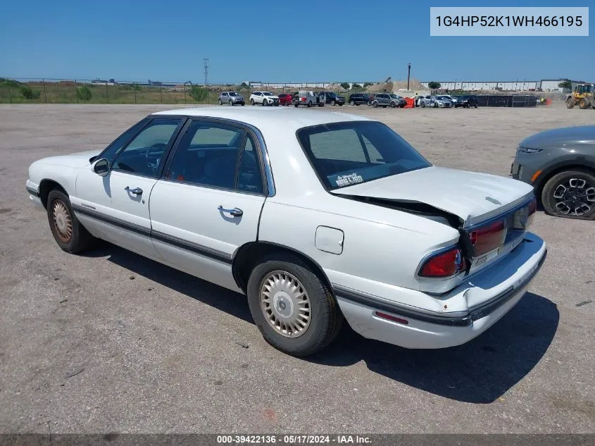 1998 Buick Lesabre Custom VIN: 1G4HP52K1WH466195 Lot: 39422136