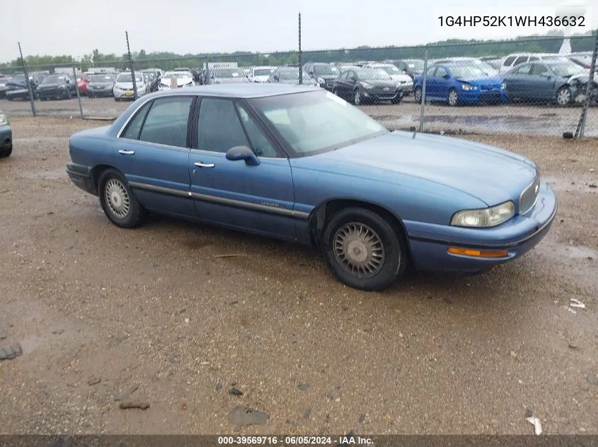 1998 Buick Lesabre Custom VIN: 1G4HP52K1WH436632 Lot: 39569716