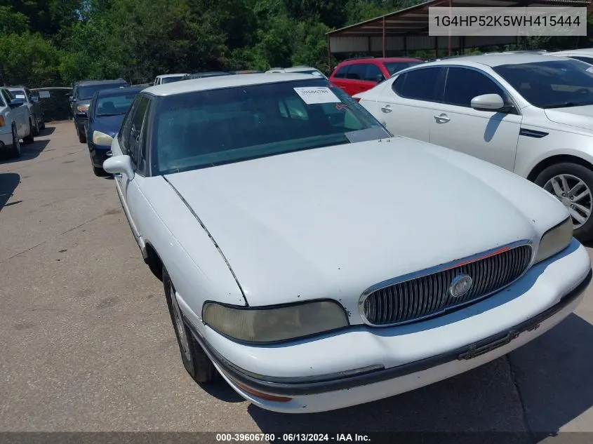 1998 Buick Lesabre Custom VIN: 1G4HP52K5WH415444 Lot: 39606780