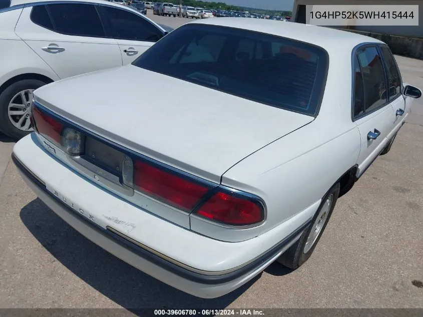 1998 Buick Lesabre Custom VIN: 1G4HP52K5WH415444 Lot: 39606780