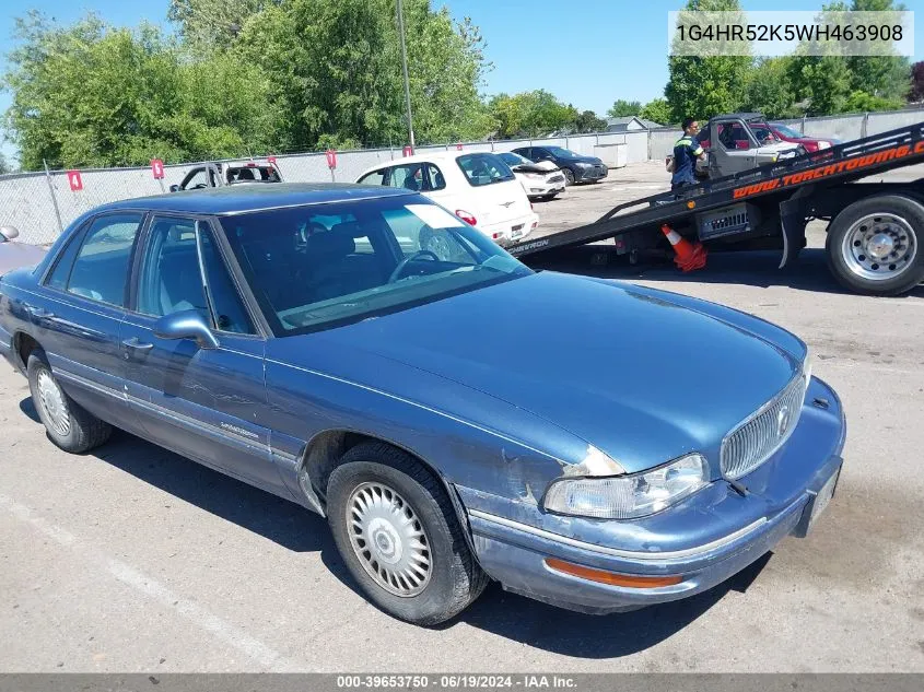 1998 Buick Lesabre Limited VIN: 1G4HR52K5WH463908 Lot: 39653750