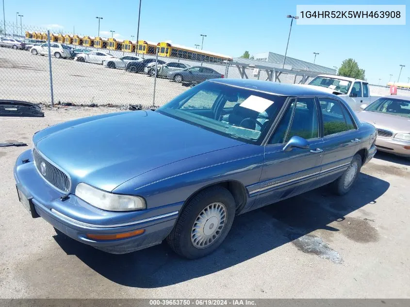 1998 Buick Lesabre Limited VIN: 1G4HR52K5WH463908 Lot: 39653750