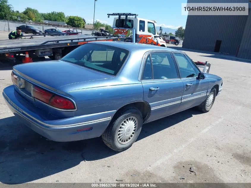 1998 Buick Lesabre Limited VIN: 1G4HR52K5WH463908 Lot: 39653750