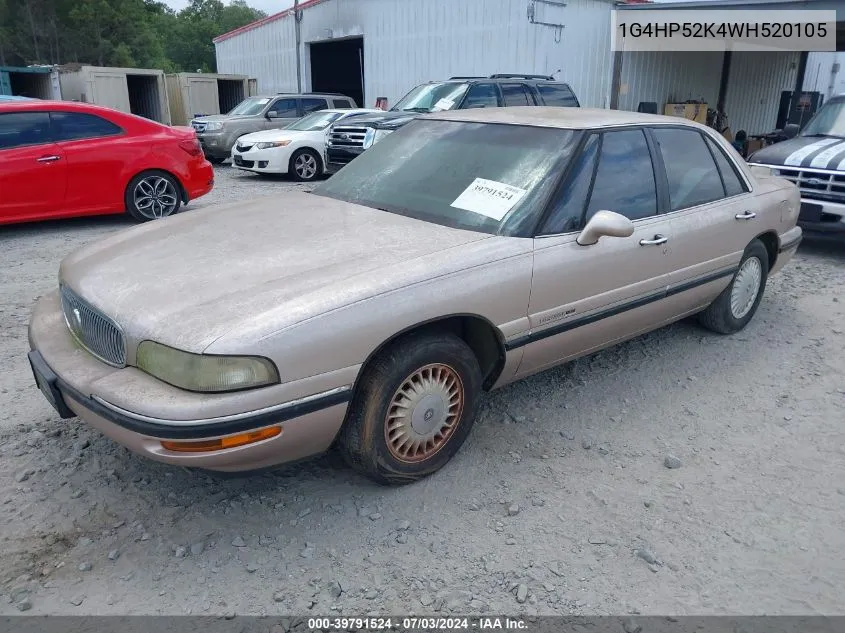 1998 Buick Lesabre Custom VIN: 1G4HP52K4WH520105 Lot: 39791524