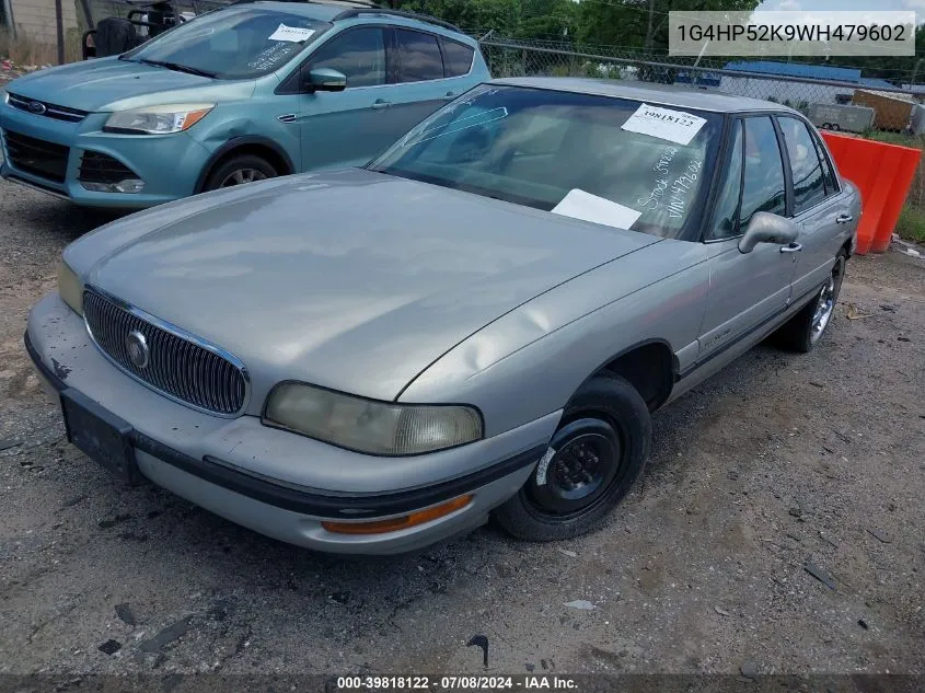 1998 Buick Lesabre Custom VIN: 1G4HP52K9WH479602 Lot: 39818122