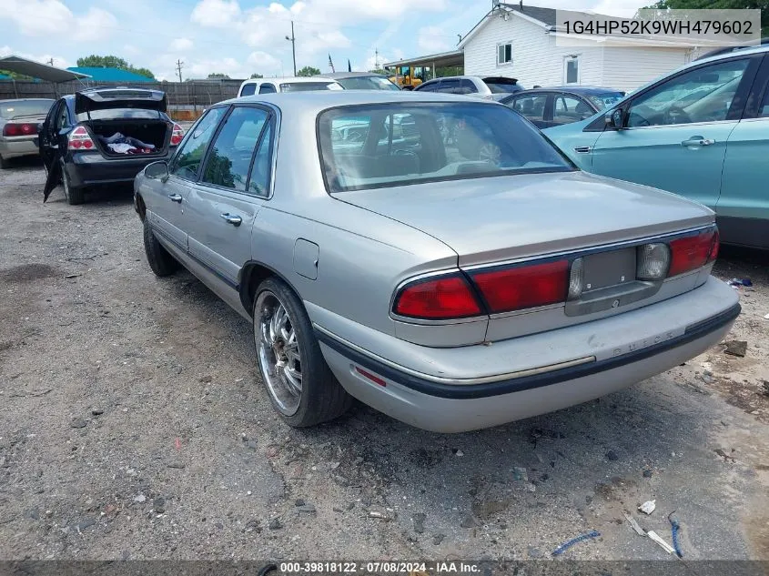 1998 Buick Lesabre Custom VIN: 1G4HP52K9WH479602 Lot: 39818122