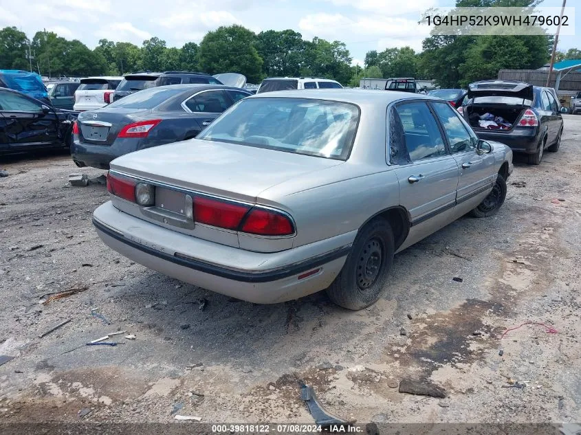 1998 Buick Lesabre Custom VIN: 1G4HP52K9WH479602 Lot: 39818122