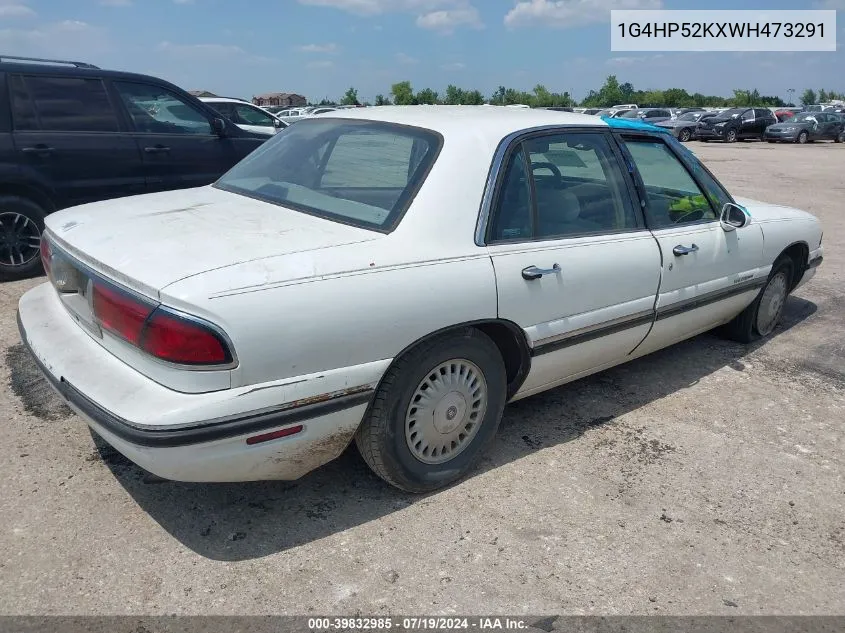 1998 Buick Lesabre Custom VIN: 1G4HP52KXWH473291 Lot: 39832985