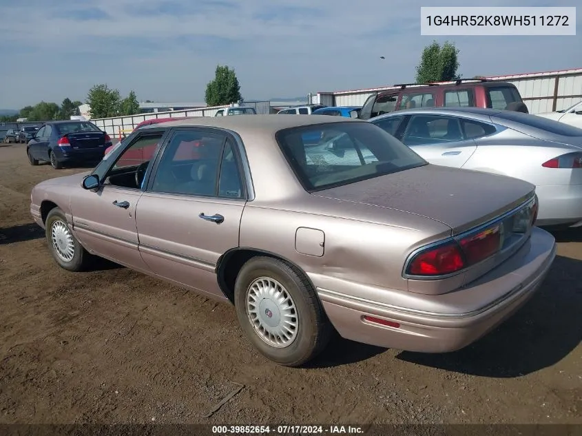 1998 Buick Lesabre Limited Cmi VIN: 1G4HR52K8WH511272 Lot: 39852654