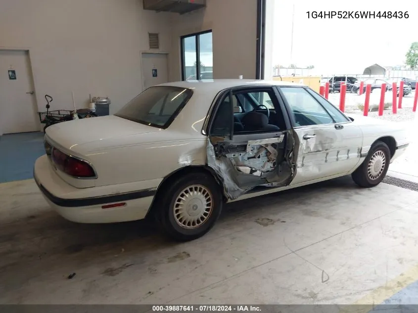 1998 Buick Lesabre Custom VIN: 1G4HP52K6WH448436 Lot: 39887641