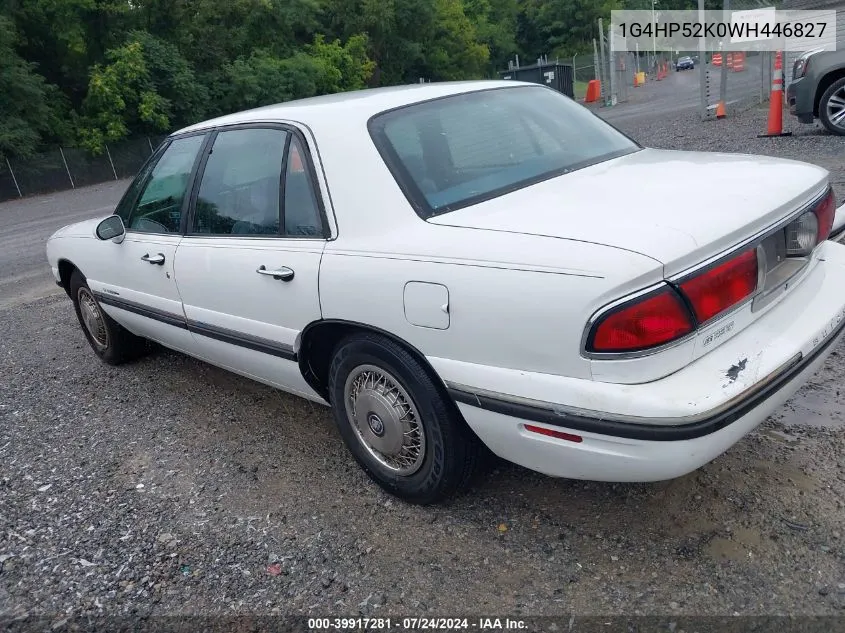 1998 Buick Lesabre Custom VIN: 1G4HP52K0WH446827 Lot: 39917281