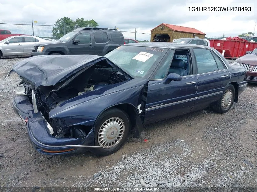 1998 Buick Lesabre Limited VIN: 1G4HR52K3WH428493 Lot: 39975570