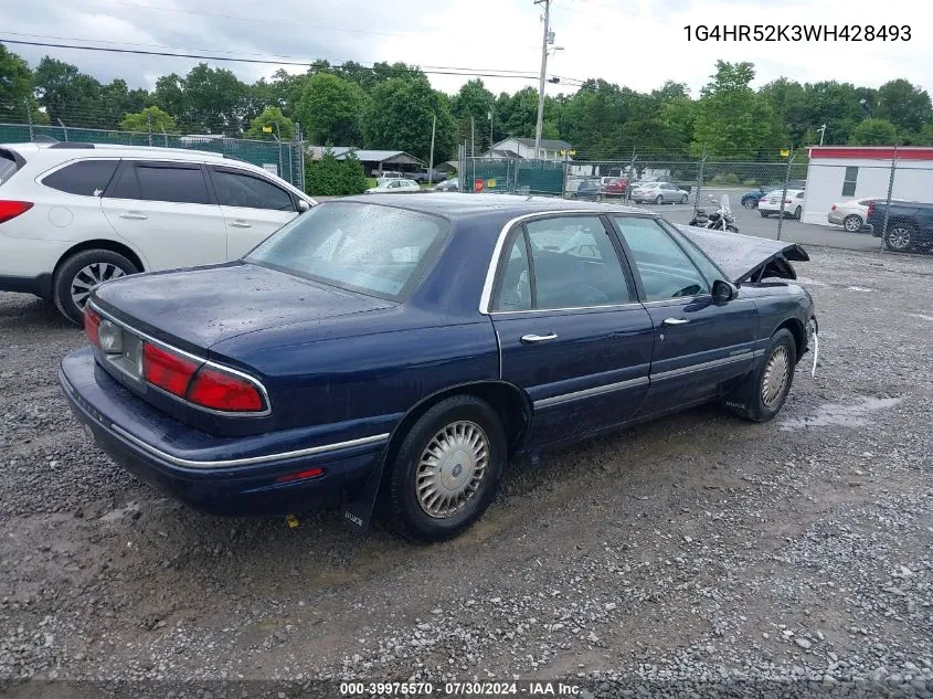 1998 Buick Lesabre Limited VIN: 1G4HR52K3WH428493 Lot: 39975570