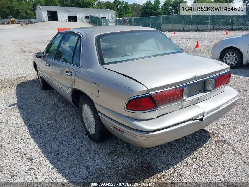 1998 Buick Lesabre Limited VIN: 1G4HR52KXWH454699 Lot: 39984923