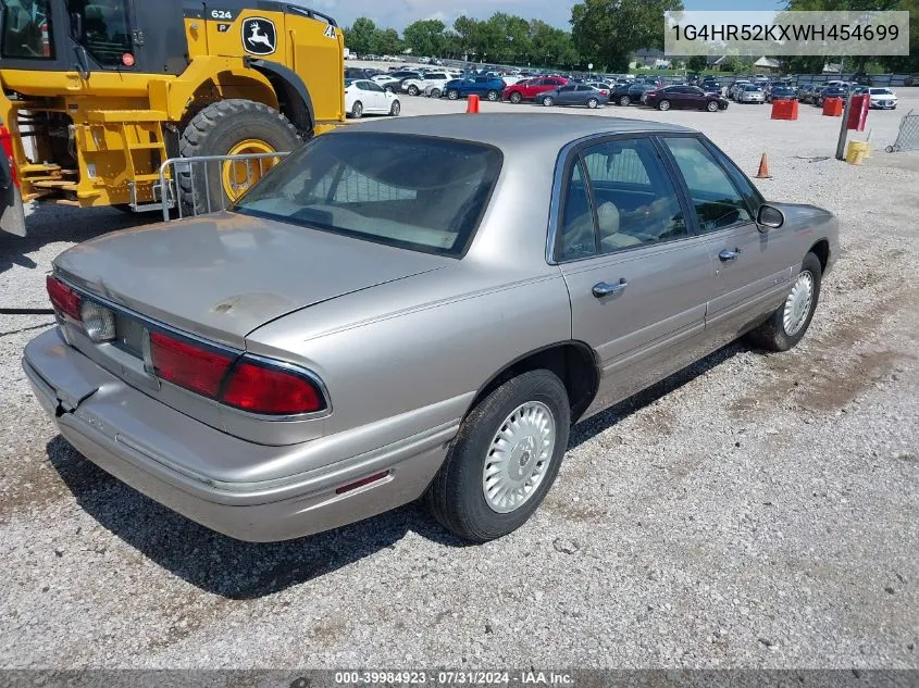 1998 Buick Lesabre Limited VIN: 1G4HR52KXWH454699 Lot: 39984923