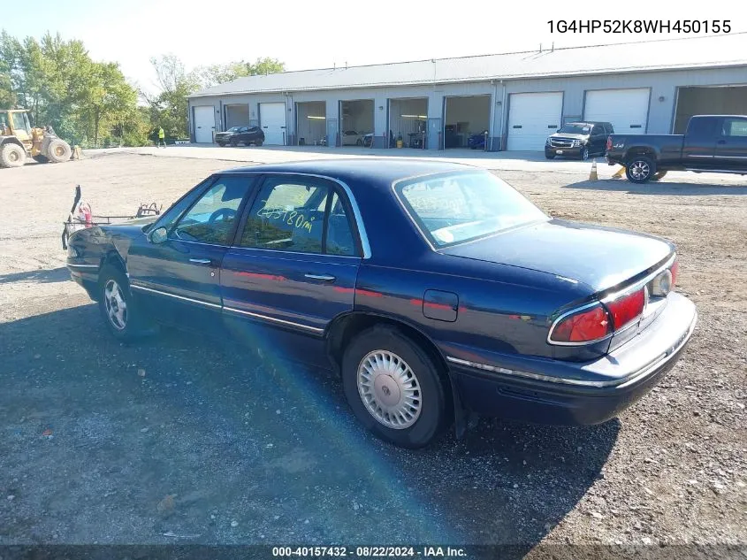 1998 Buick Lesabre Custom VIN: 1G4HP52K8WH450155 Lot: 40157432