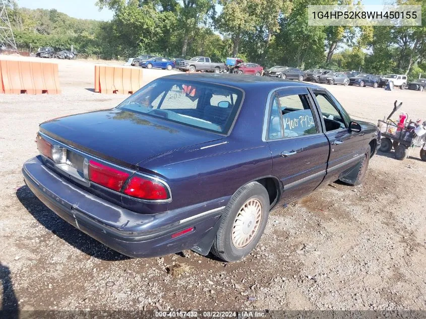 1998 Buick Lesabre Custom VIN: 1G4HP52K8WH450155 Lot: 40157432