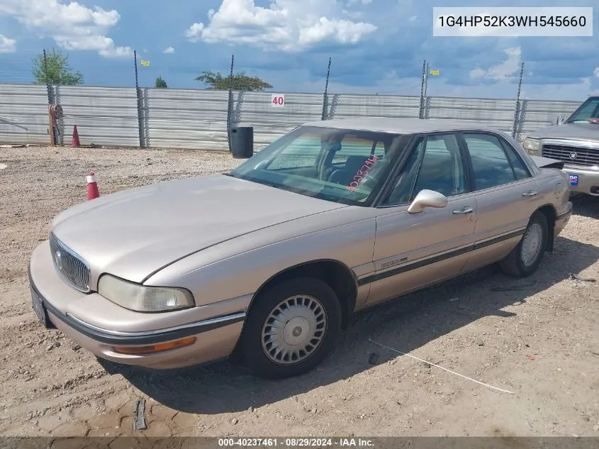 1998 Buick Lesabre Custom VIN: 1G4HP52K3WH545660 Lot: 40237461