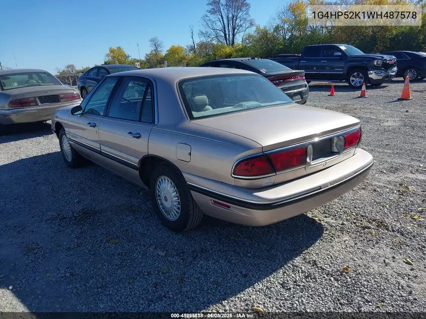1G4HP52K1WH487578 1998 Buick Lesabre Custom