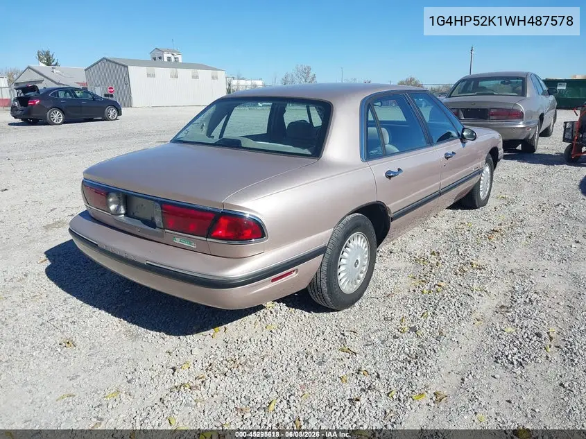 1G4HP52K1WH487578 1998 Buick Lesabre Custom