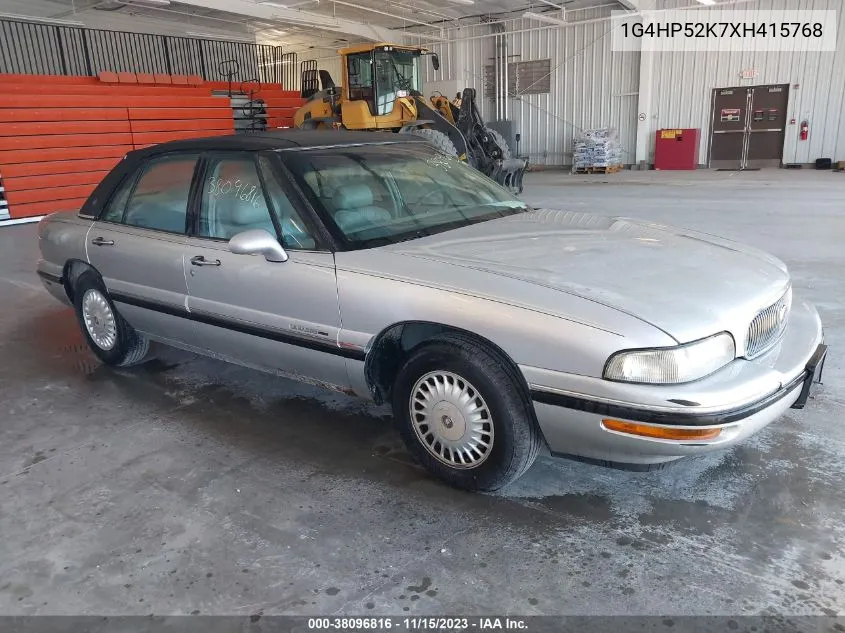 1999 Buick Lesabre Custom VIN: 1G4HP52K7XH415768 Lot: 38096816