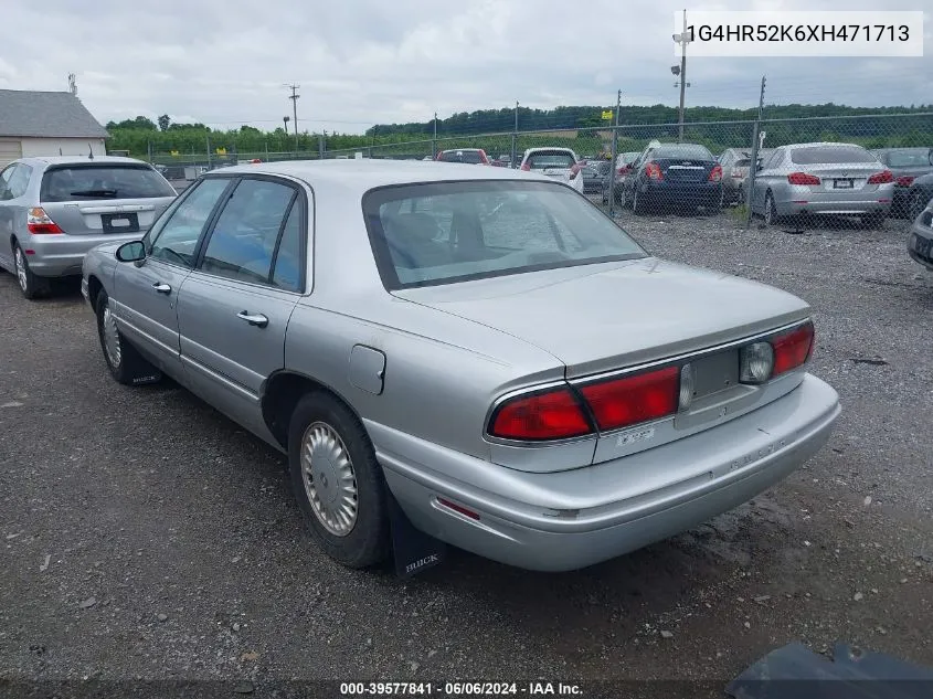 1G4HR52K6XH471713 1999 Buick Lesabre Limited