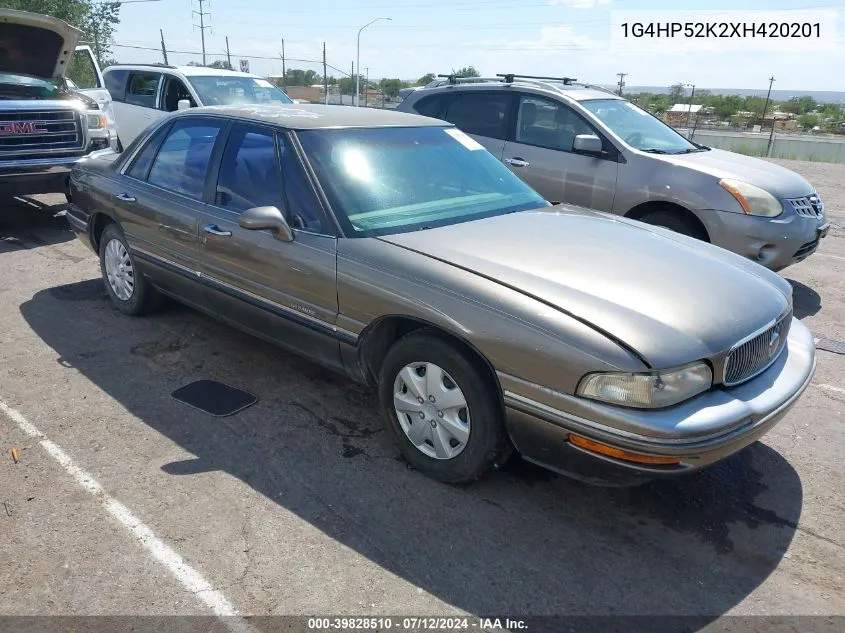 1999 Buick Lesabre Custom VIN: 1G4HP52K2XH420201 Lot: 39828510