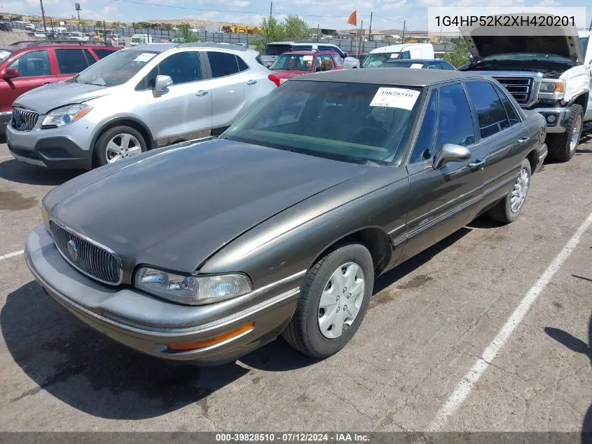 1G4HP52K2XH420201 1999 Buick Lesabre Custom