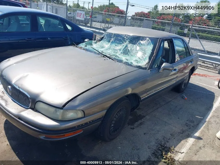 1999 Buick Lesabre Custom VIN: 1G4HP52K9XH449906 Lot: 40009913