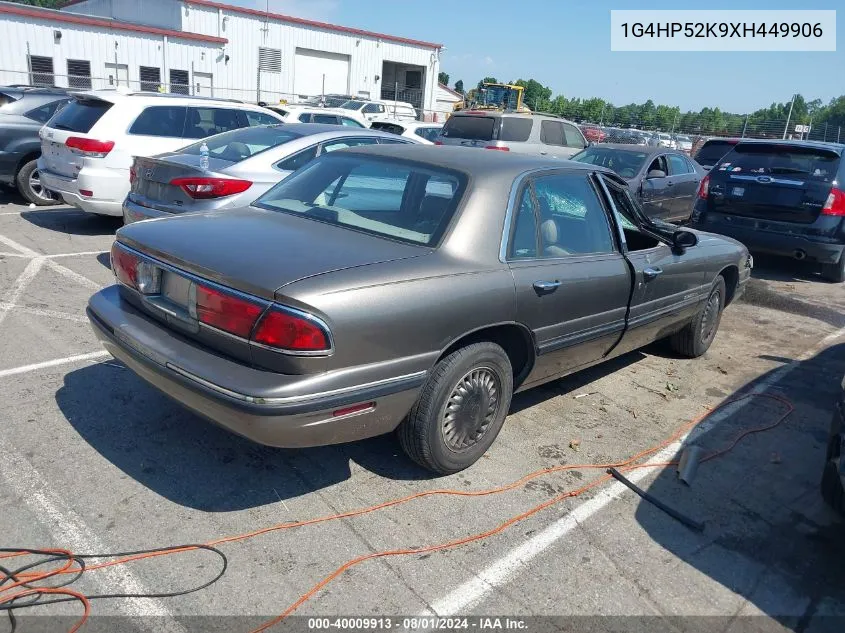 1999 Buick Lesabre Custom VIN: 1G4HP52K9XH449906 Lot: 40009913