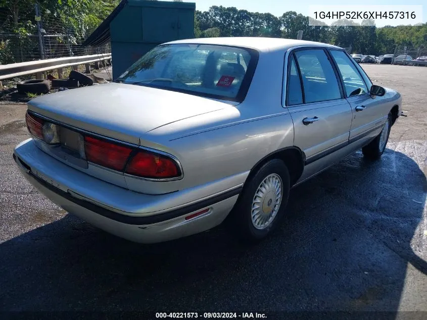 1G4HP52K6XH457316 1999 Buick Lesabre Custom