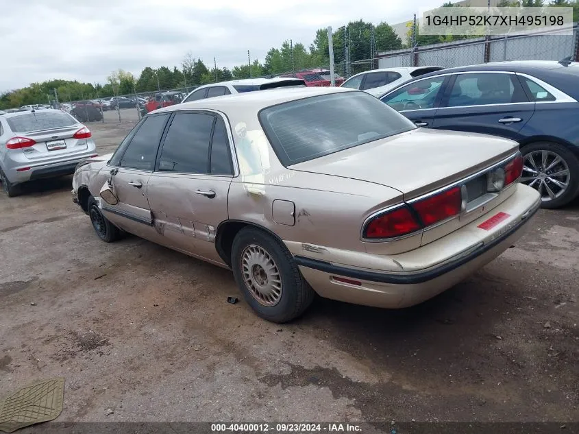 1999 Buick Lesabre Custom VIN: 1G4HP52K7XH495198 Lot: 40400012