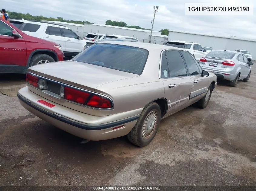 1999 Buick Lesabre Custom VIN: 1G4HP52K7XH495198 Lot: 40400012