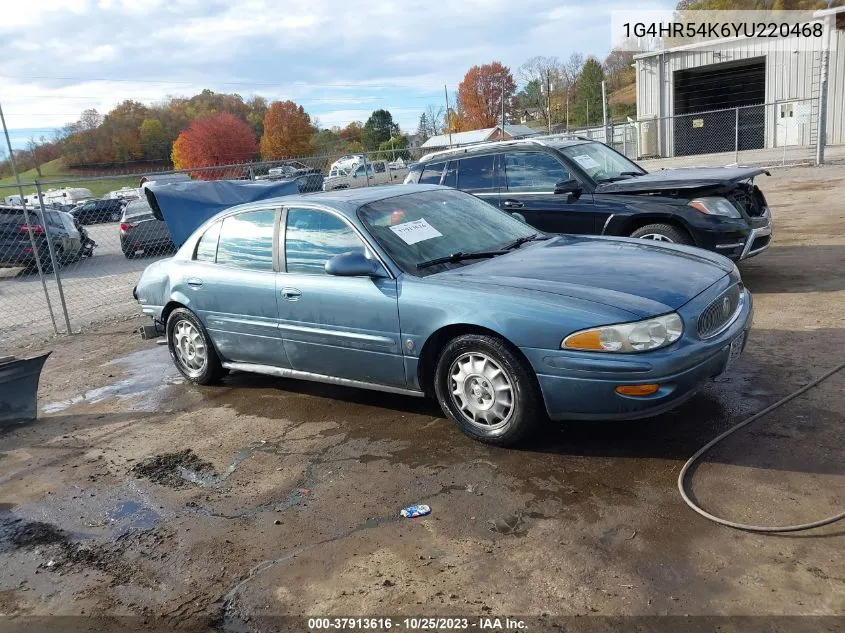 2000 Buick Lesabre Limited VIN: 1G4HR54K6YU220468 Lot: 37913616