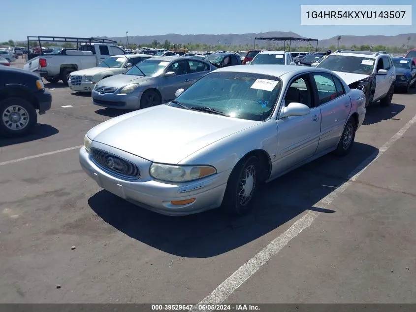 1G4HR54KXYU143507 2000 Buick Lesabre Limited