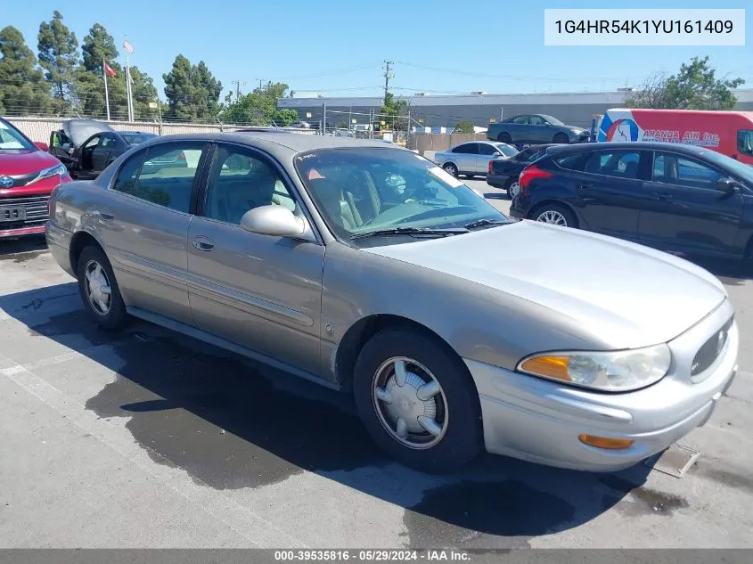 2000 Buick Lesabre Limited VIN: 1G4HR54K1YU161409 Lot: 39535816