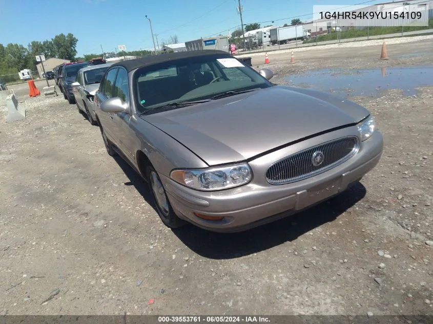 2000 Buick Lesabre Limited VIN: 1G4HR54K9YU154109 Lot: 39553761