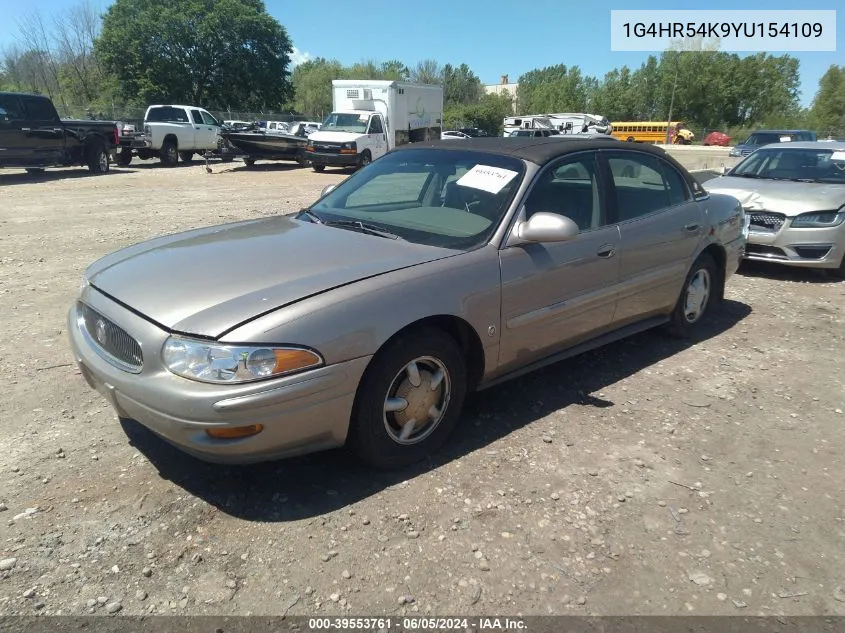 2000 Buick Lesabre Limited VIN: 1G4HR54K9YU154109 Lot: 39553761