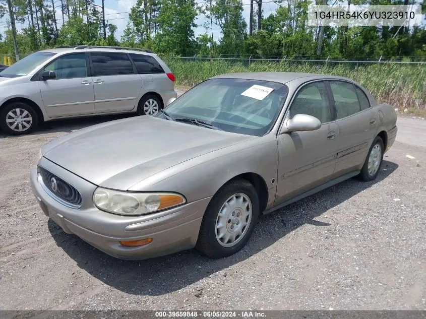 2000 Buick Lesabre Limited VIN: 1G4HR54K6YU323910 Lot: 39559848