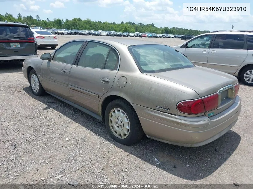 2000 Buick Lesabre Limited VIN: 1G4HR54K6YU323910 Lot: 39559848