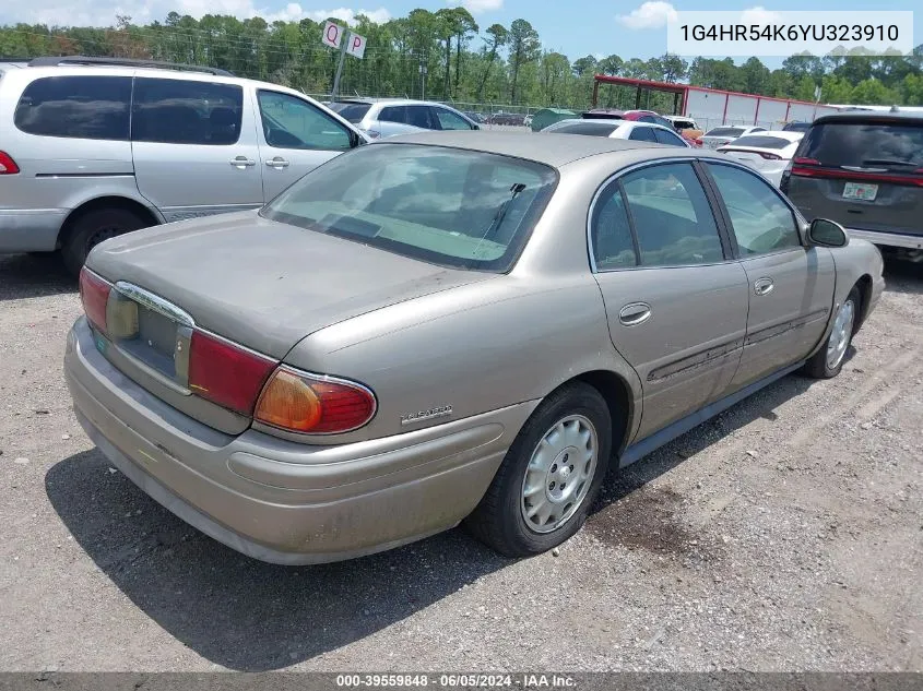 2000 Buick Lesabre Limited VIN: 1G4HR54K6YU323910 Lot: 39559848