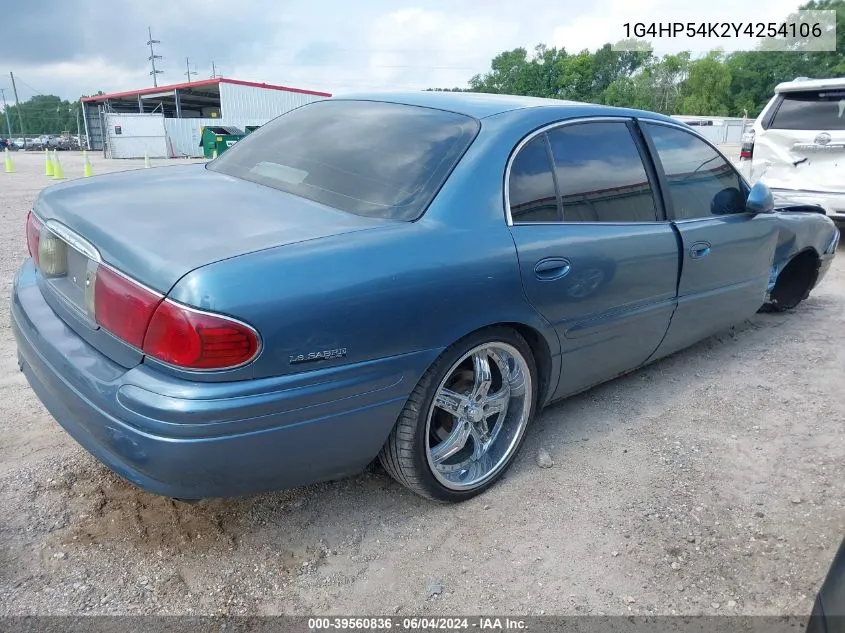 2000 Buick Lesabre Custom VIN: 1G4HP54K2Y4254106 Lot: 39560836