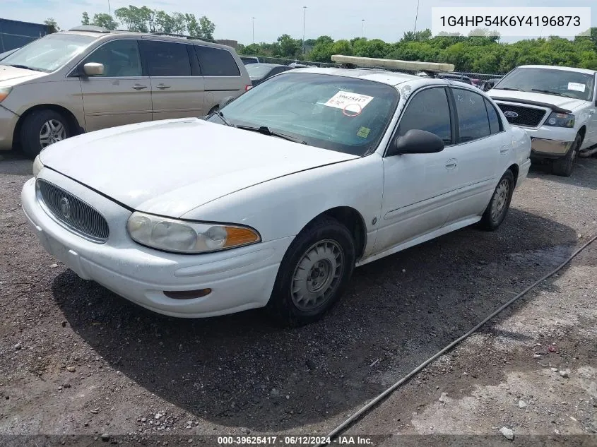 2000 Buick Lesabre Custom VIN: 1G4HP54K6Y4196873 Lot: 39625417