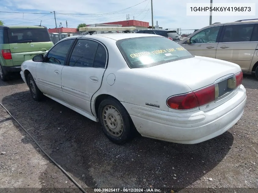 2000 Buick Lesabre Custom VIN: 1G4HP54K6Y4196873 Lot: 39625417